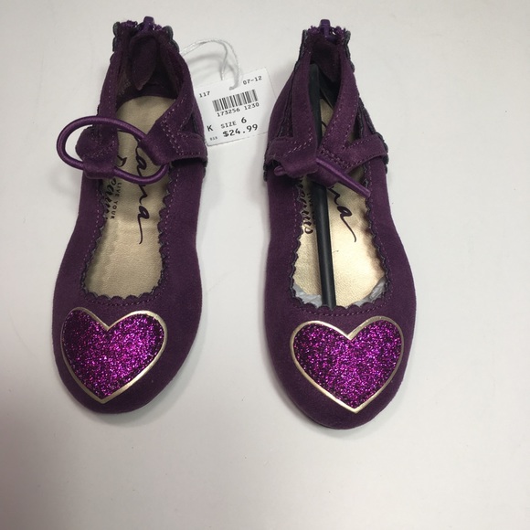 Disney Other - Disney Princess Tiana purple toddler shoes size 6